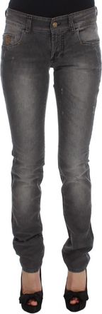 John Galliano Wash Cotton Blend Slim Fit Stretch Womens Jeans