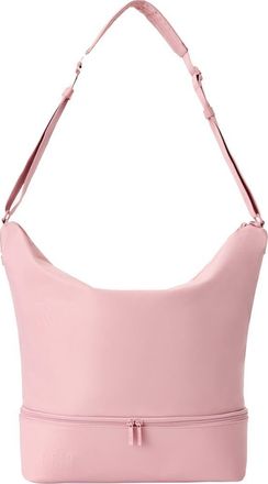 Béis Nylon Shoulder Tote in Atlas Pink at Nordstrom