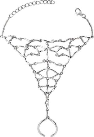 Lucy Quartermaine Elements Hand Chain in Sterling Silver at Nordstrom, Size 8