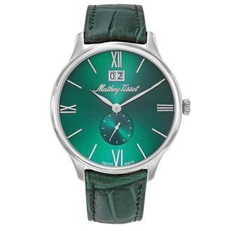 Mathey-Tissot Mens Edmond Black Dial Watch
