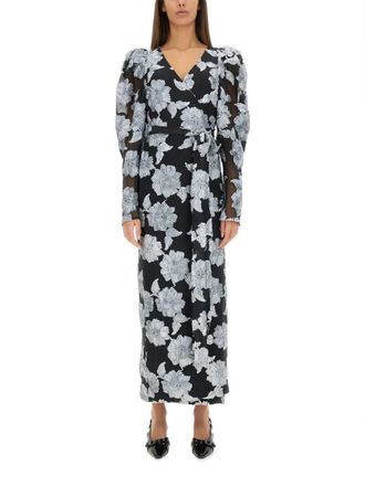 Rotate Long Floral Dress