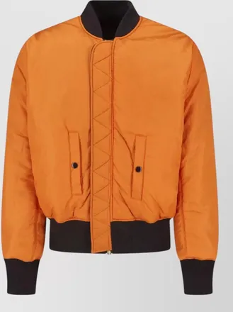 Alpha Industries nylon oversized reversible bomber jacket