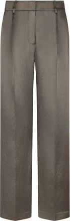 Dante6 Dames, Broeken, Bruin, Maat: XL Satijn