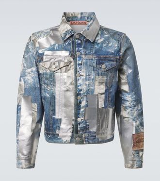 Acne Studios Printed denim jacket