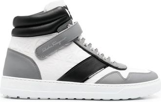 Ferragamo Mens White Sneakers, US Size 6