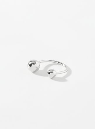 Simons Womens Sphere open ring