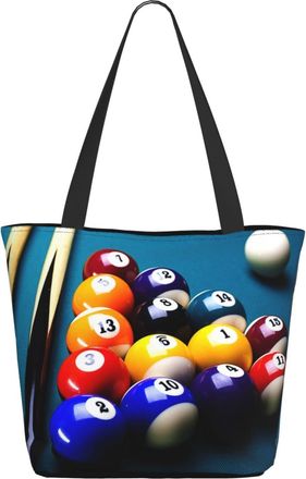 AOOEDM Billiards Ladies Shopping Bag 13x11x7in.The Perfect ValentineS Day Gift.It Is The Best ValentineS Day Gift For Mom, Daughter, Wife,Etc