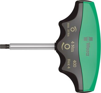Wera Destornillador Dinamom&eacute;trico 400 Hex 6kt 4mm 4 Nm Ajuste Fijo Wera