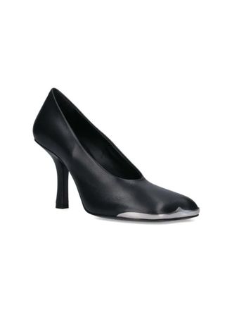 Burberry Hohe Schuhe - Duck Pointed Toe Pumps - Black - Gr. 36 (EU) - in Schwarz - f&uuml;r Damen