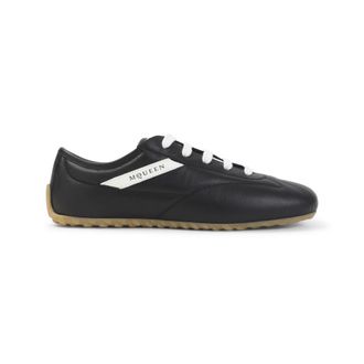 Alexander McQueen Black Logo Boxe Sneakers