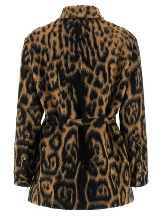 Fendi Animalier Jacket - Camel