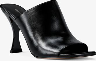 Michael Kors Haisley Leather Mule