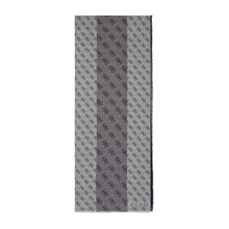 Guess Scarves, male, Gray, Size: ONE SIZE Salzburg 4G Logo Scarf