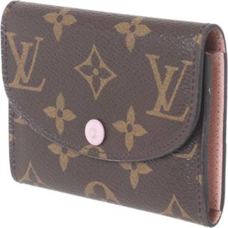 Louis Vuitton Monogram Rose Ballerine Monogram Coin Purse/Coin Case (Pre-Owned)