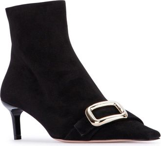 Roger Vivier Womens Bootie Black Leather Boot