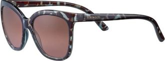 Serengeti Eyewear Authentieke Agata 8777 Bril - unisex - Zonnebrillen - Blauw - 57 MM - Accessoires