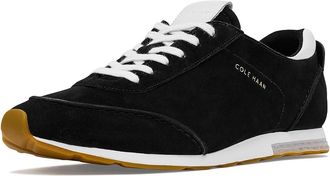 Cole Haan GrandPro LP Runner Energyweave Womens Shoes Black Suede/Leather : 10.5 B - Medium