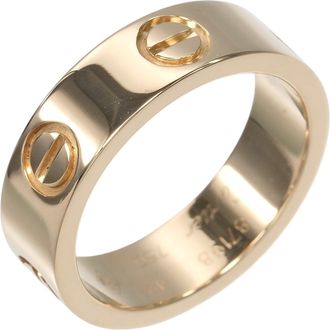 Cartier Yellow Gold Yellow Gold Band Ring (Pre-Owned)
