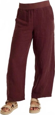 Xcvi Nao Crop Pants In Briar Wood