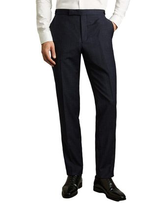 Reiss Hatch Wool-Blend Formal Trouser