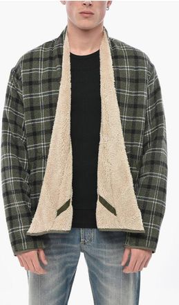 Greg Lauren Reversible Eco-Fur Overshirt size Xl