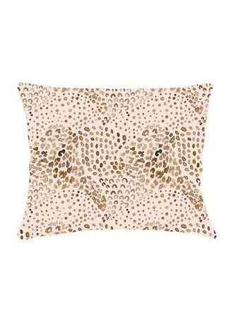 Anaya with Love Brown Cheetah Velvet Pillow with Down Insert at Nordstrom, Size 14X20