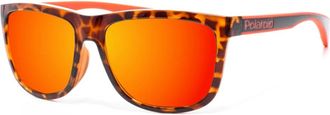 Polaroid Rechthoekige zonnebril met ovale randen - Dames - Zonnebrillen - Bruin - ONE Size - Accessoires