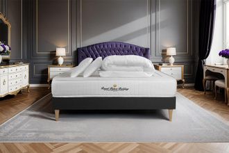 Royal Palace Bedding Pack Colch&oacute;n Negro Espuma Viscoel&aacute;stica 140 X 200