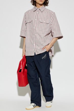Willy Chavarria Corcoran Shirt, Mens, Multicolour
