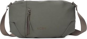 KCB Small Cord Crossbody Bag | Compact and Practical | Multipurpose Pockets with Zip | Durable Material | Adjustable Handles | 100% Vegan, Khaki, Peque&ntilde;o