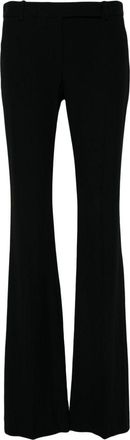 Alexander McQueen bootcut tailored trousers - women - Acetate/Cupro/Viscose - 44 - Black