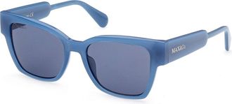 Max & Co. MO0045 90V Womens Sunglasses Blue Size 52