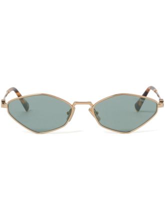 Miu Miu Eyewear Occhiali da sole Regard - Oro