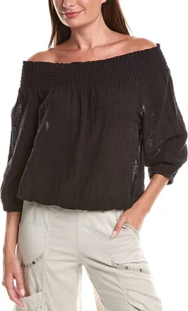 Xcvi Xcvi Jolia Gauze Top