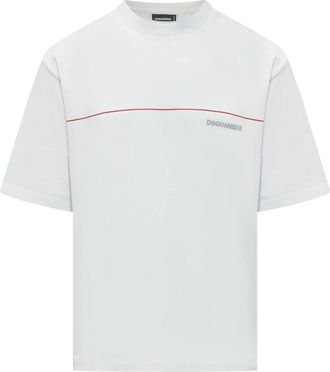 Dsquared2 T-Shirts - Heren - T-shirts - Wit - L - Tops