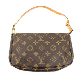 Louis Vuitton Brown Monogram Pochette Pouch (Pre-Owned)