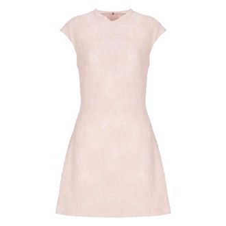 Rotate ROTATE Birger Christensen, Short Dresses, female, Pink, Size: 2XS Tulle Floral Dress