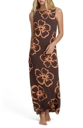 Billabong Sunkissed Maxi Dress in Teak at Nordstrom, Size X-Small