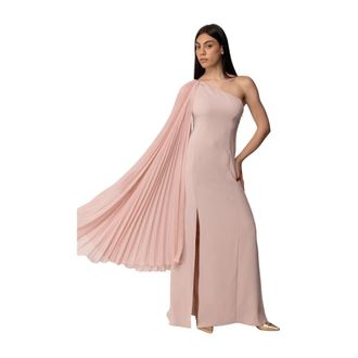 Hanita Abito lungo - Dames - Avondkleed - Roze - M - Kleedjes