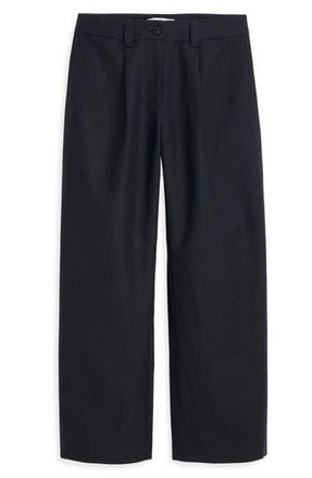 Alex Mill Soho Linen & Cotton Pants in Black at Nordstrom Rack, Size 12