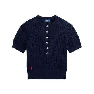 Polo Ralph Lauren Dames, Truien, Blauw, Maat: M Katoen