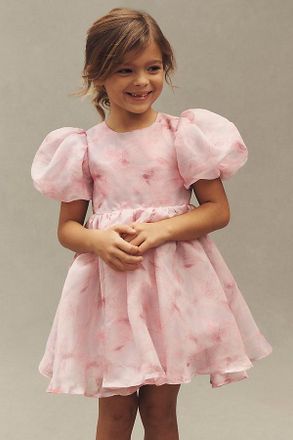 Bardot Junior Juliet Puff-Sleeve Organza Flower Girl Dress