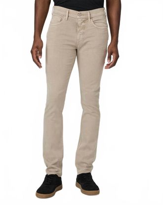 Paige Transcend Federal Slim Straight Jean In Vintage Moroccan Clay