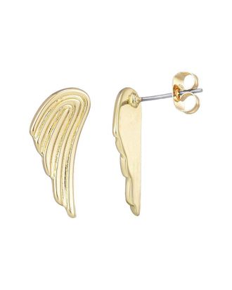 Adornia Adornia 14K Plated Winged Earrings