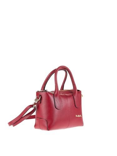 PIERRE CARDIN Sac Femme Cuir Véritable Italien - Grand Shopper Bandoulière Élégant Et Polyvalent Made In Italy