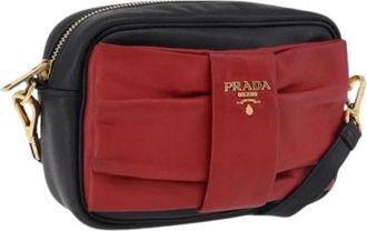Prada Pre-owned Vintage Schoudertas - Dames - Vintage Schoudertas - Veelkleurig - ONE Size - Leer - Vintage