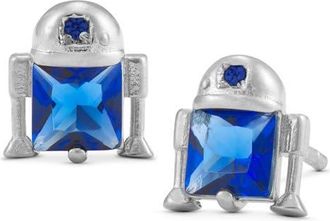 Girls Crew Star Wars R2D2 Stud Earrings in Silver at Nordstrom