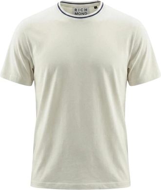 John Richmond Chaloni T-shirt - Heren - T-shirts - Beige - XS - Tops
