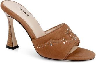 L'agence Lille Sandal in Sand Suede at Nordstrom, Size 7.5