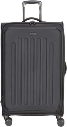 Kenneth Cole The Venturer 28 Inch Checked Suitcase in Black at Nordstrom Rack